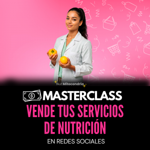 Vende tus servicios de nutrición en redes sociales